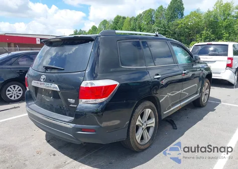 2013 Toyota Highlander Limited V6 from USA, damaged, VIN 5TDDK3EH5DS275426